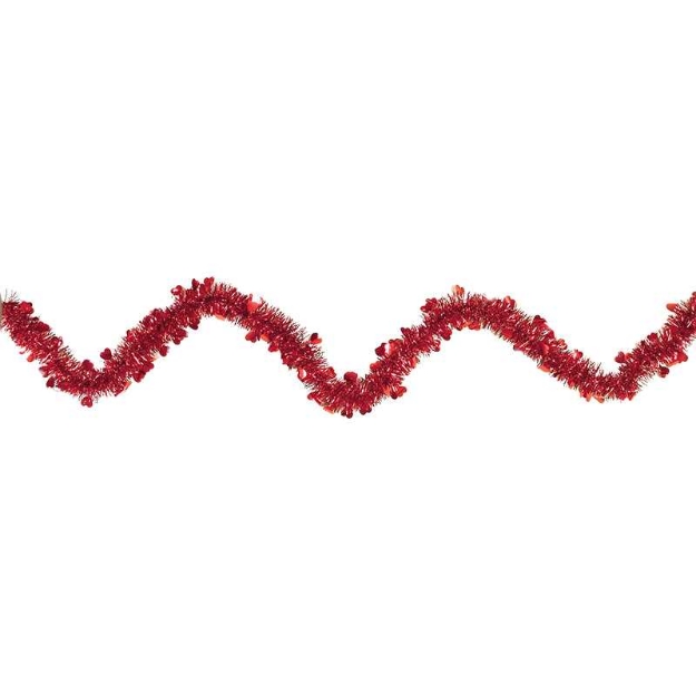 Imagen de ESCARCHA BOA METALICA CON CORAZONES