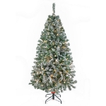 Imagen de PINO VERMONT VERDE NEVADO CON LUCES LED
