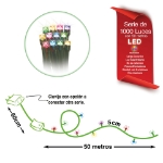 Imagen de SERIE DE 1000 LEDS EN LINEA