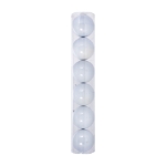 Imagen de NAVISFERA PERLA EN TUBO CON 12 PZA #4 DE 60MM BLANCO