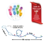 Imagen de SERIE DE 1000 LEDS EN LINEA