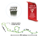 Imagen de SERIE DE 1000 LEDS EN LINEA